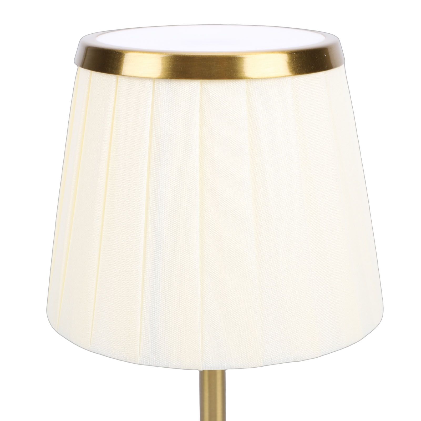 Modern Table Lamp Minimalist Soft and Comfortable Lighting Fabric Lampshade view 5