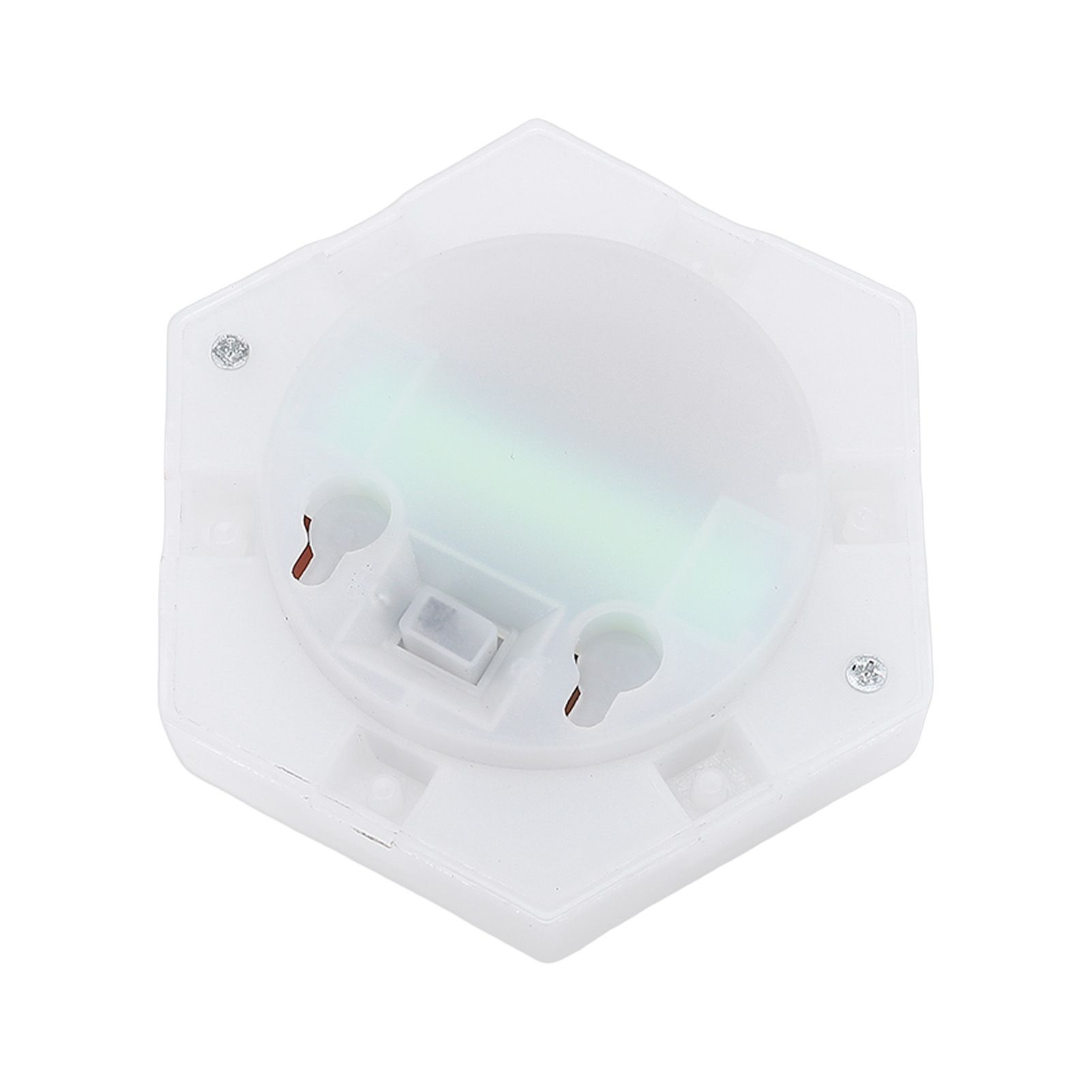 6pcs Hexagon Wall Lights Cordless Light Sensor Rain Proof Solar Powered LED view 7