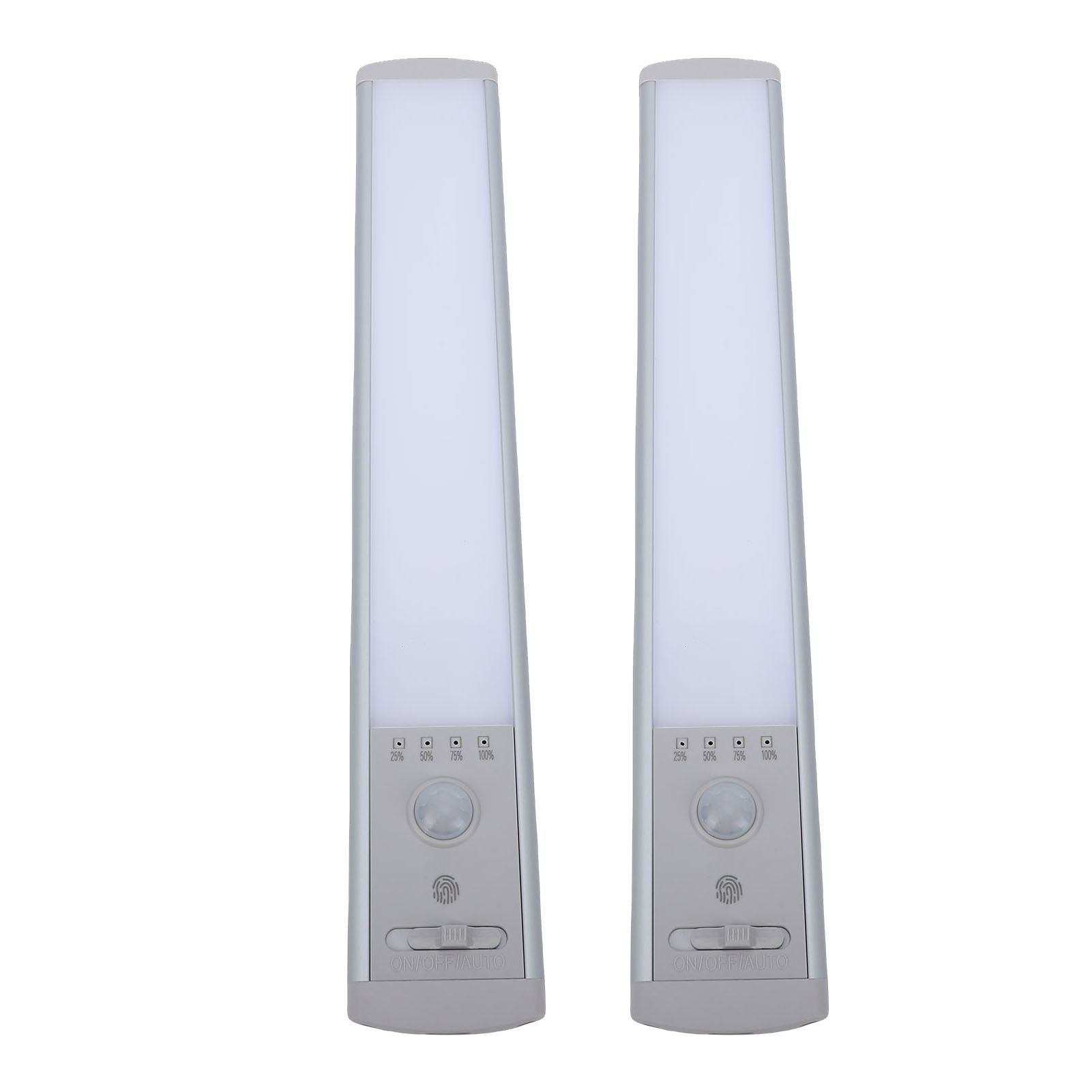 2 Pack Under Cabinet Lighting Wireless Motion Sensor Magnetic Closet Light for