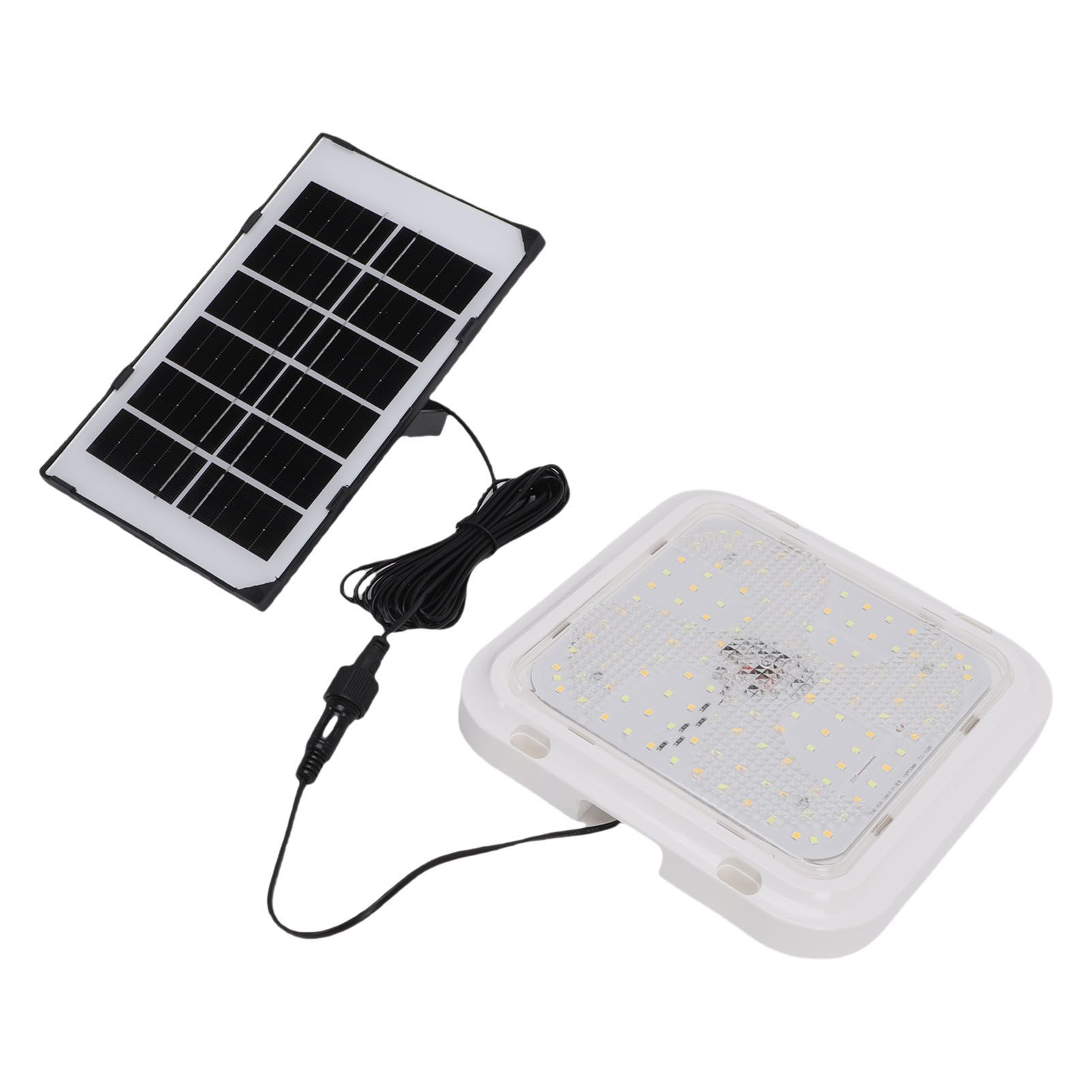 Solar Ceiling Light IP67 Water Proof High Brightness Remote Control 3 Colors
