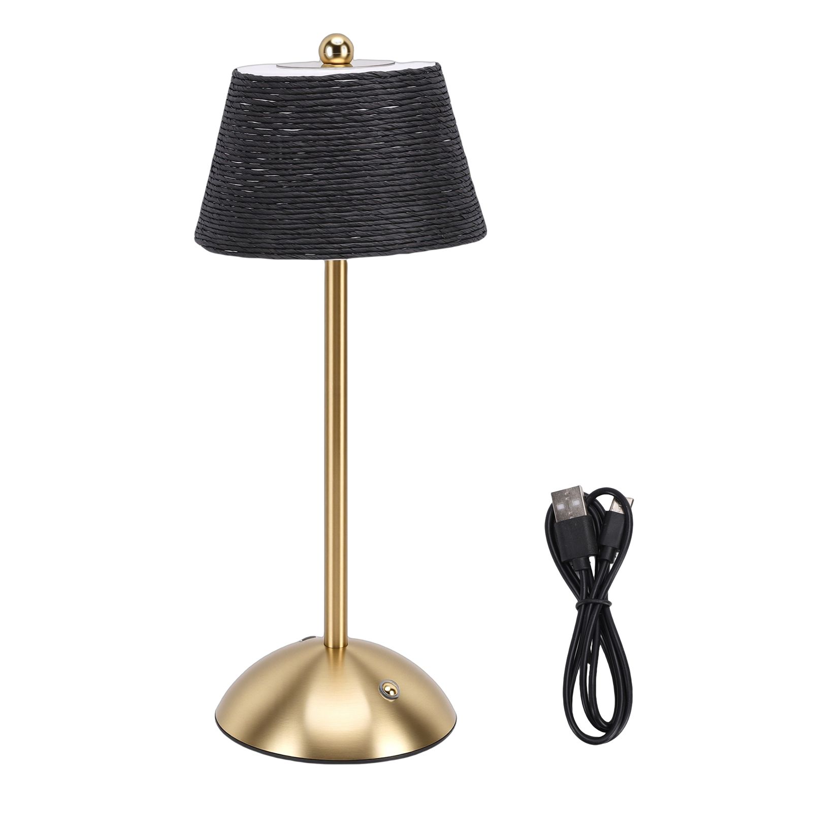 Cordless Table Lamp 1200mAh USB Battery Operated 3 Color Stepless Dimming view 3