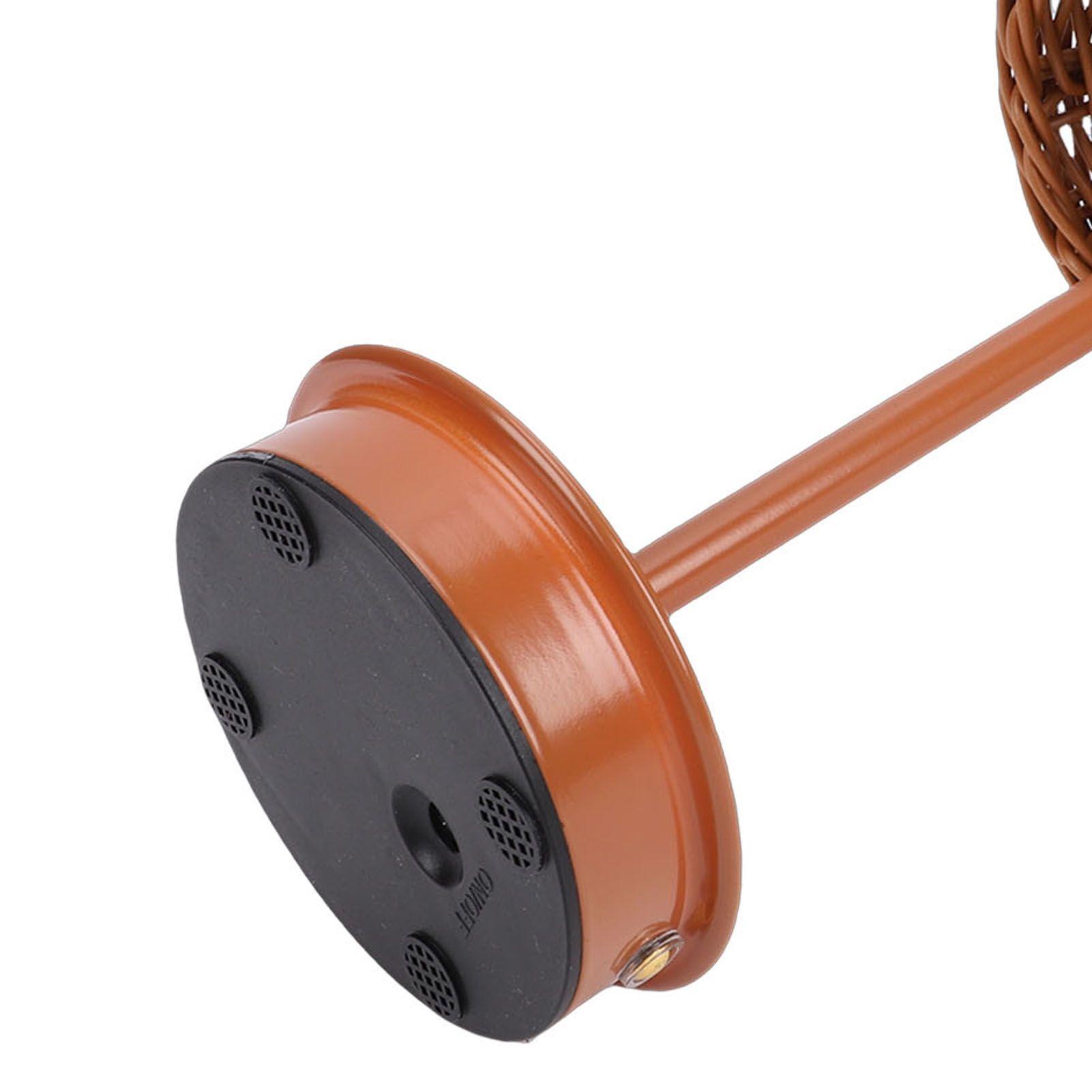 Boho Rattan Table Lamp LED Rechargeable Reading Light 3 Color Touch Control view 7