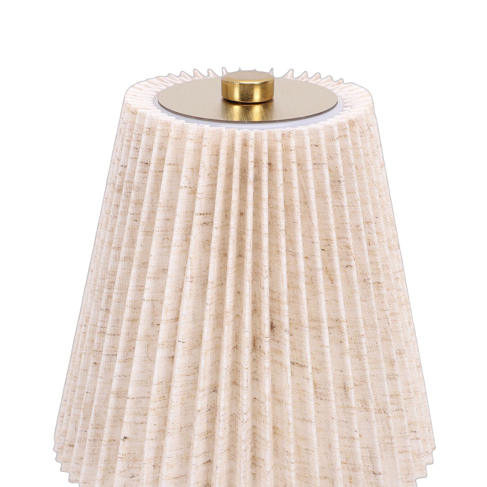 Fabric Bow Lamp Cordless Modern LED Bowknot Table Cute Nightlight Rechargeable view 2