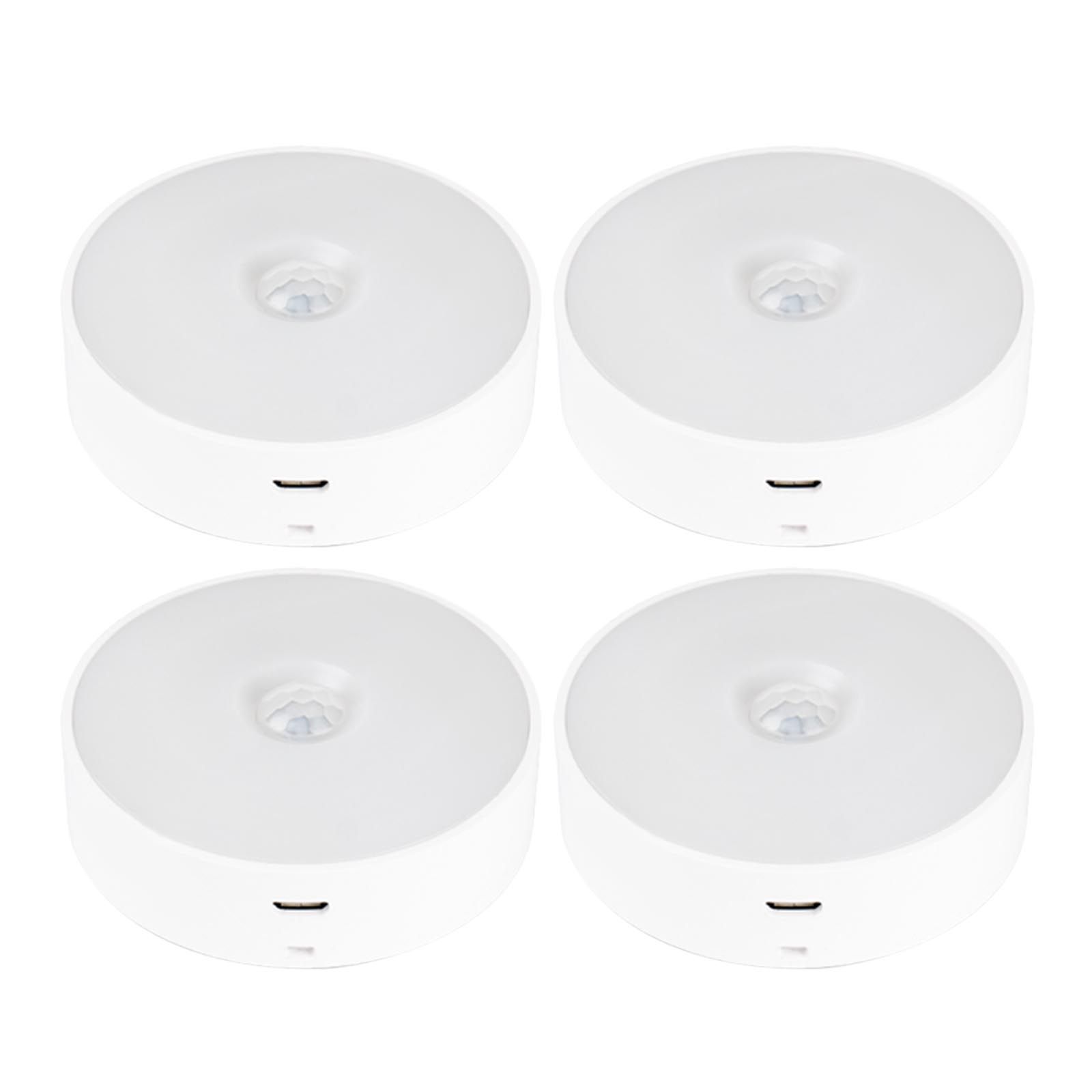 GD-8621 White Motion Sensor Light Wall Night Lamp USB Charging with Brightness view 2