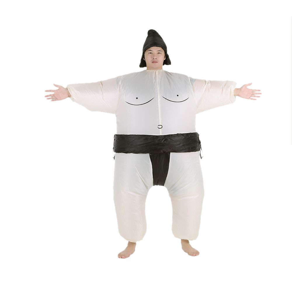 Inflatable Sumo Costume Polyester Hand Washable Inflatable Sumo Suit for Party view 3