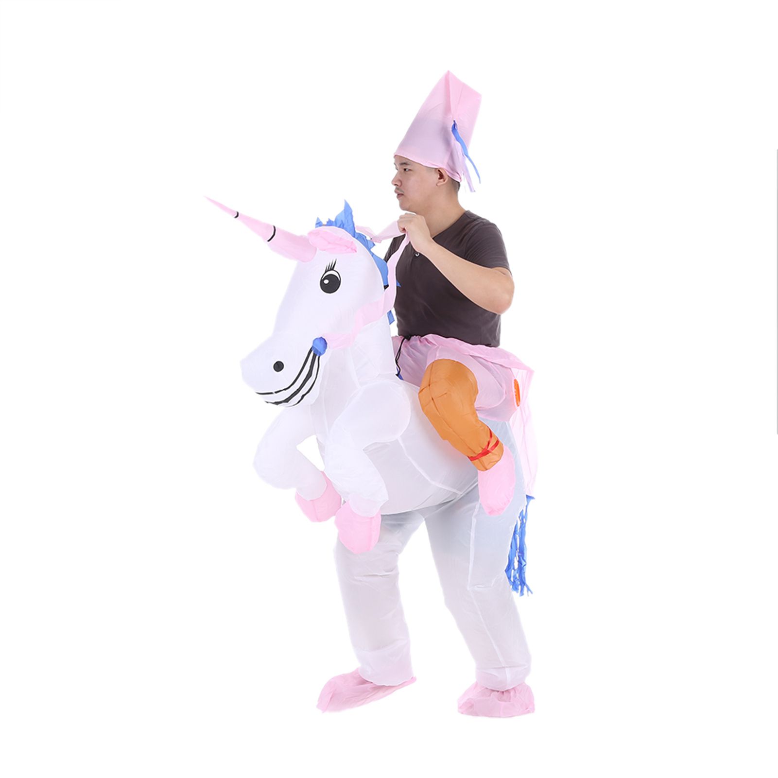 Anself Cute Adult Inflatable Costume Suit Blow Up Fancy Dress Party Halloween — image 1