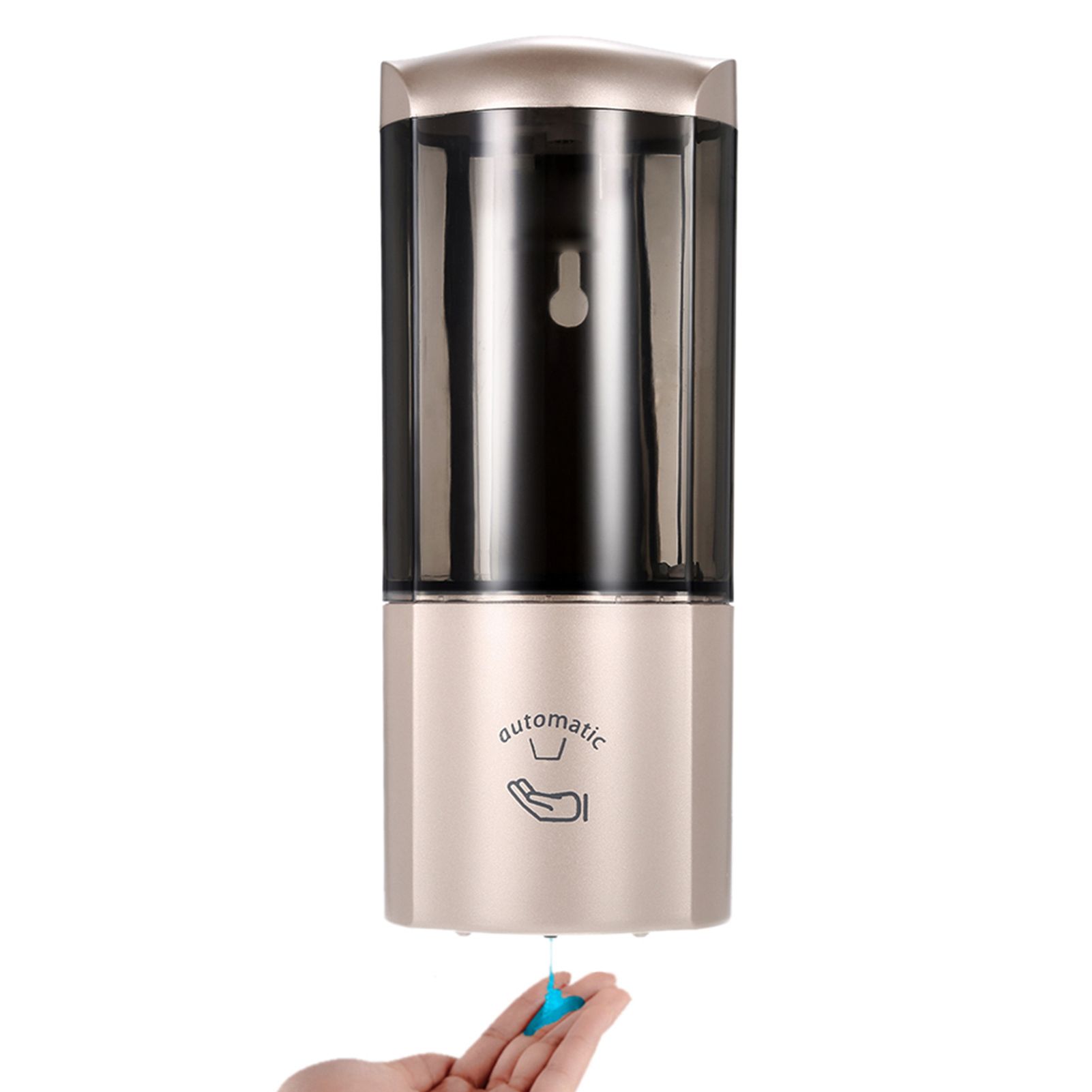500ml Wall-mounted Single Bottle Automatic Soap Dispenser with IR Sensor view 6