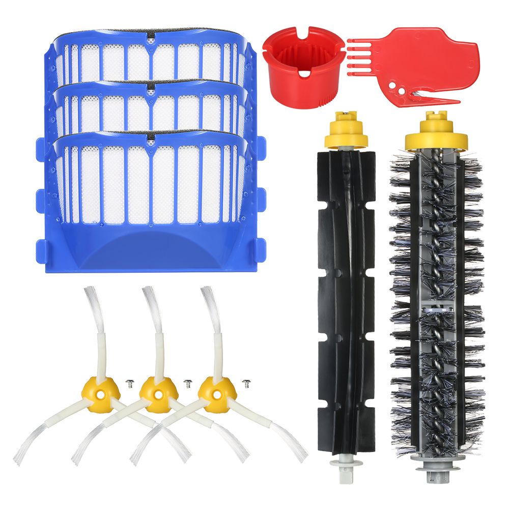 Pack of 10 Replacement Accessories Kit for iRobot Roomba 600 Series 690 691 view 2