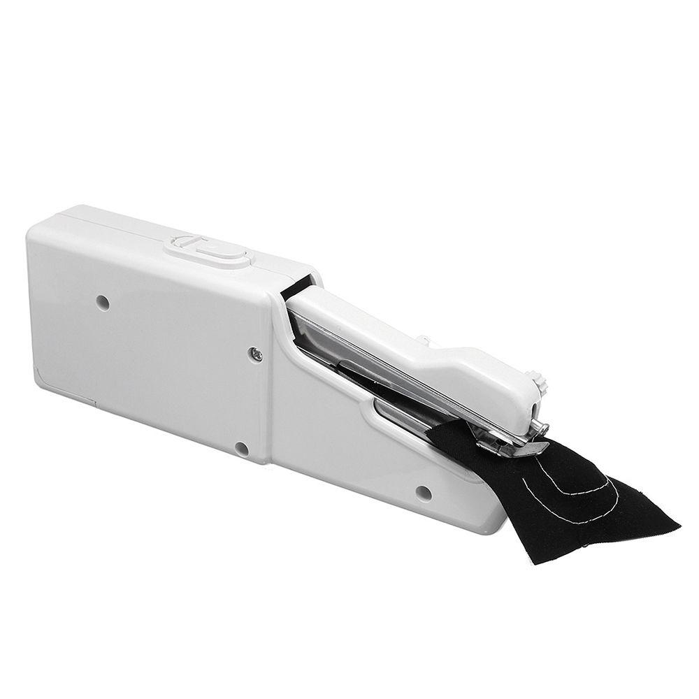 Mini Handheld Sewing Machine Portable Needlework Cordless Household view 2