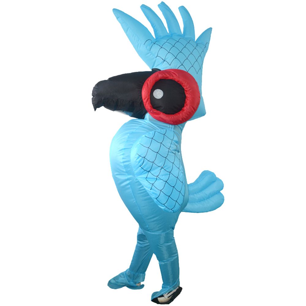 Adults Funny Parrot Inflatable Costume Props Blow Up Inflatable Fancy Dress