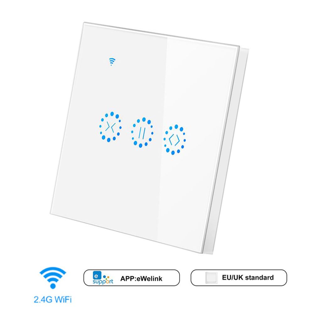 Curtain Switch Smart Wifi Remote Garage Doors Control Touched Switch Curtain