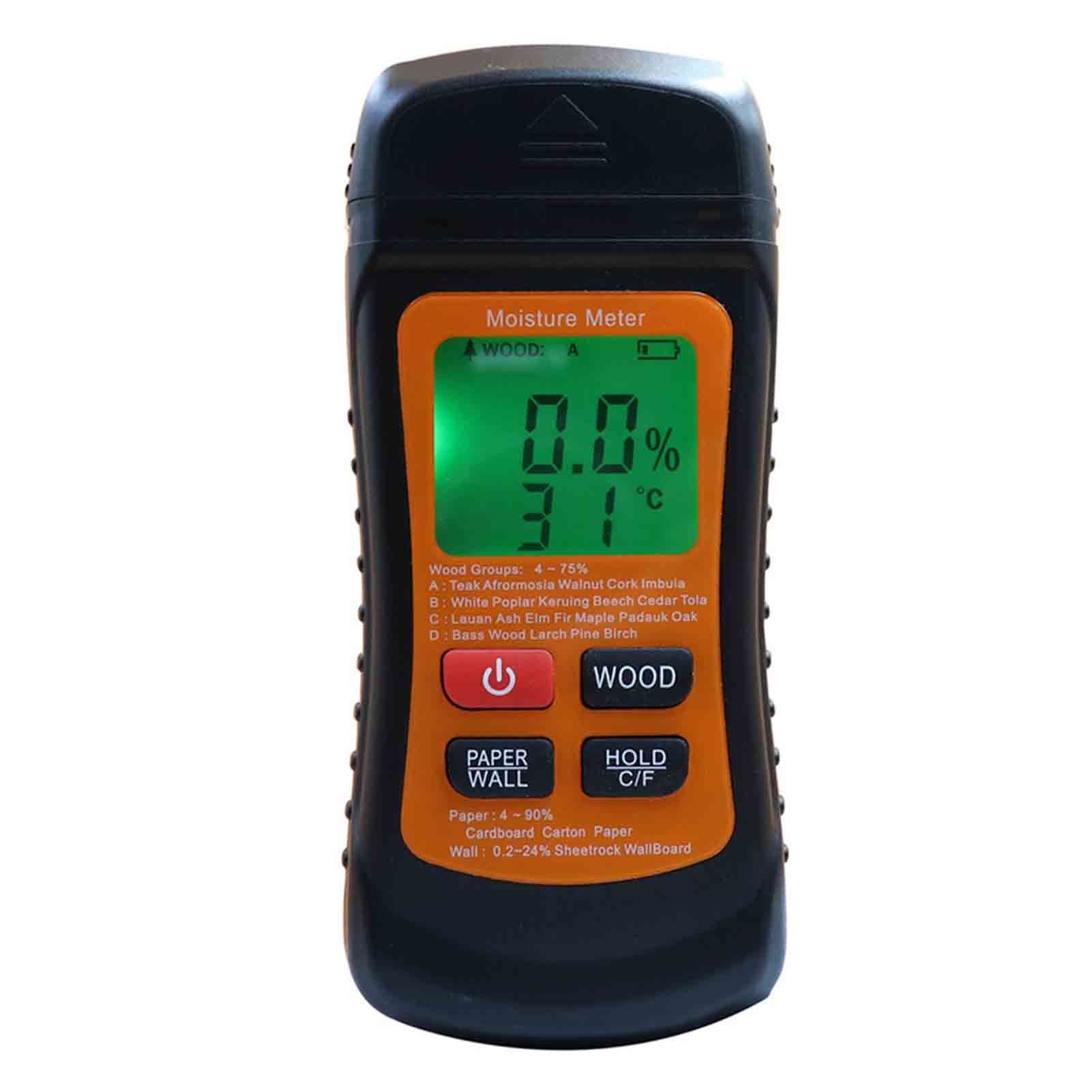 Wood Moisture Meter Digital Moisture Detector Moisture Tester Damp Tester view 2