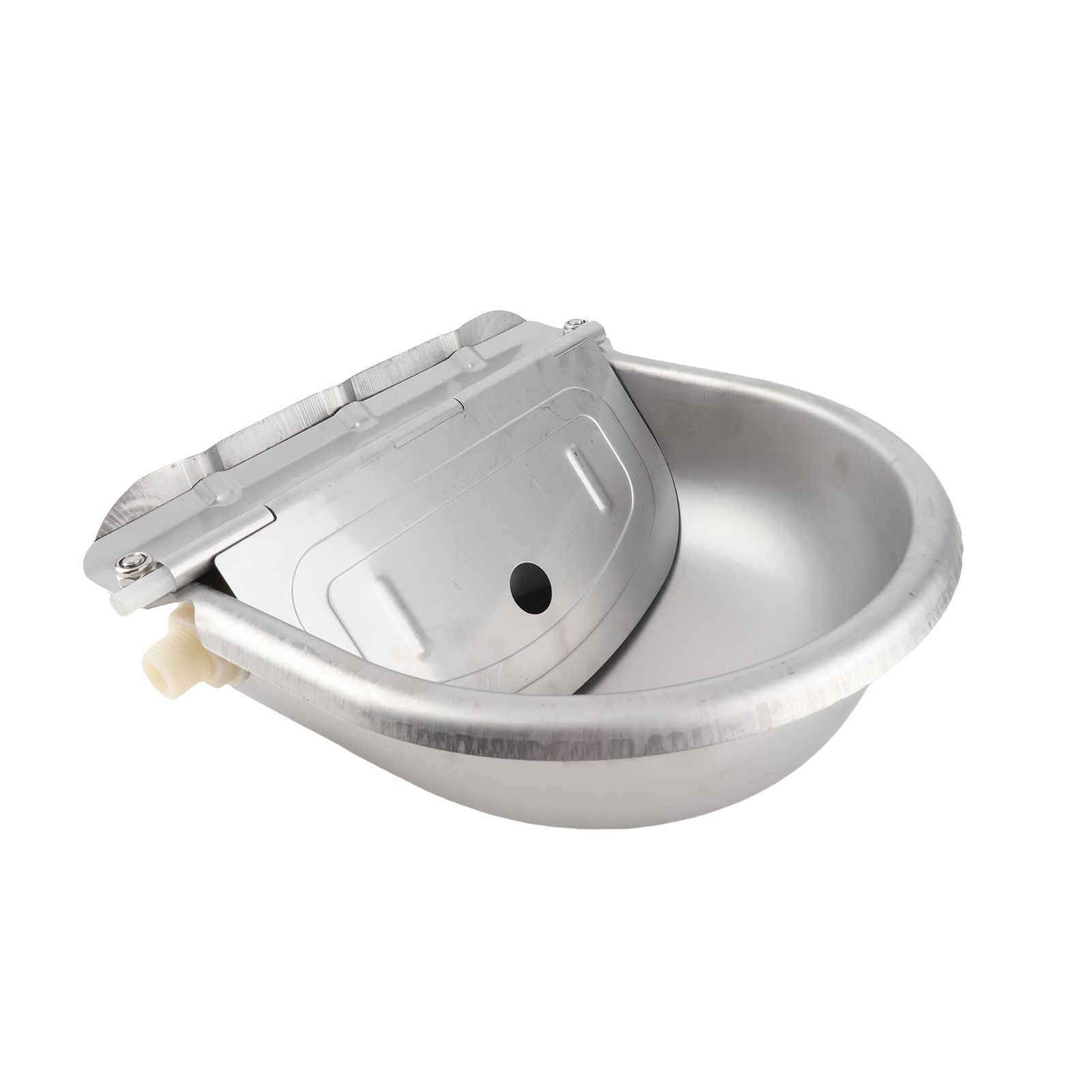 Stainless Steel Automatic Waterer Pet Livestock Tool Animals Water Bowl with view 5