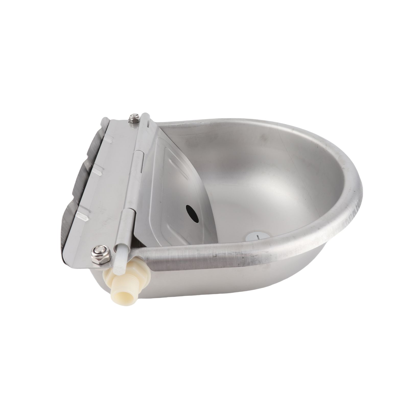 Stainless Steel Automatic Waterer Pet Livestock Tool Animals Water Bowl with view 6