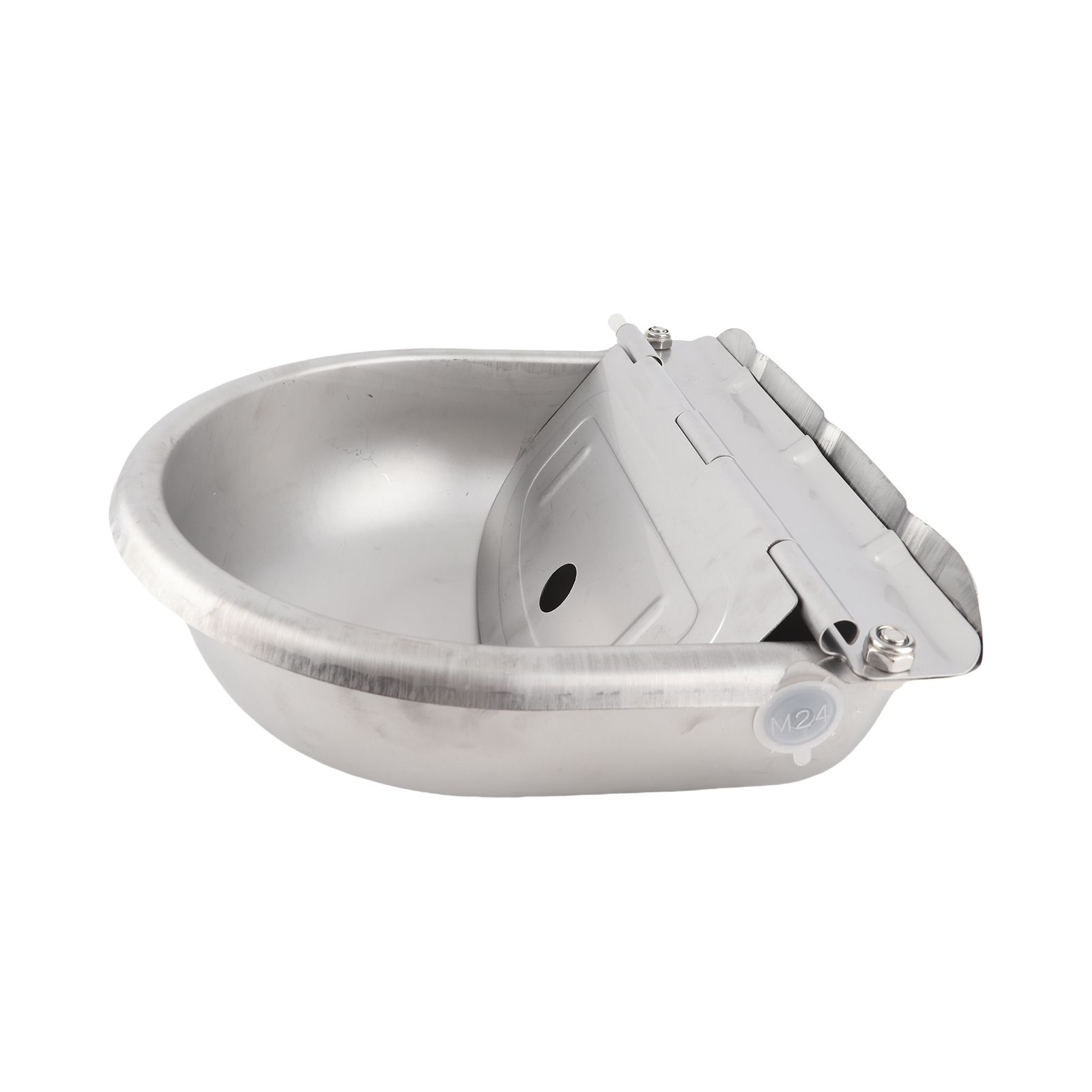 Stainless Steel Automatic Waterer Pet Livestock Tool Animals Water Bowl with view 10