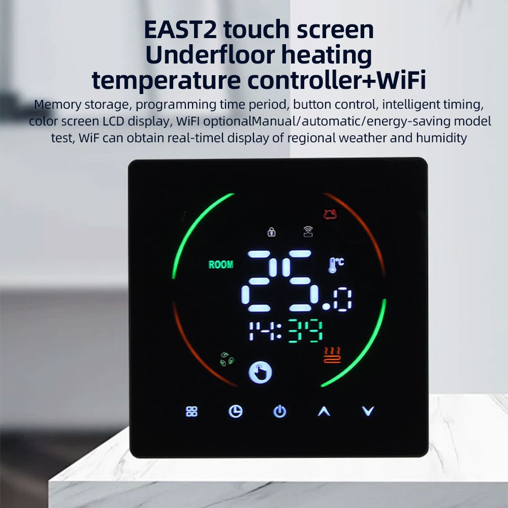 Smart Tuya WiFi Thermostat for Home 3A Water Heating Weekly Programmable — image 1