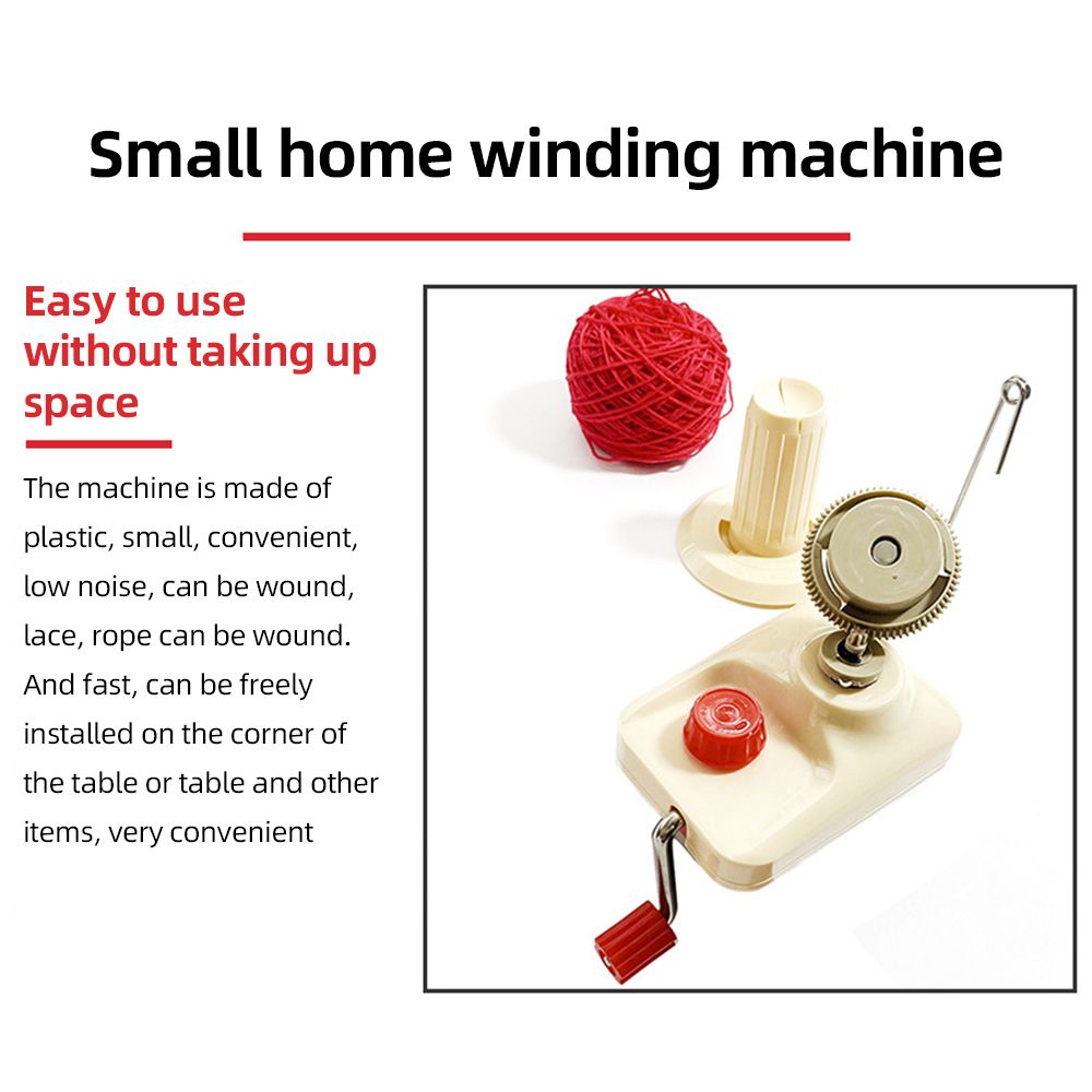 28pcs Yarn Ball Winder Kit for Crocheting Manual Yarn Spinner Holder with