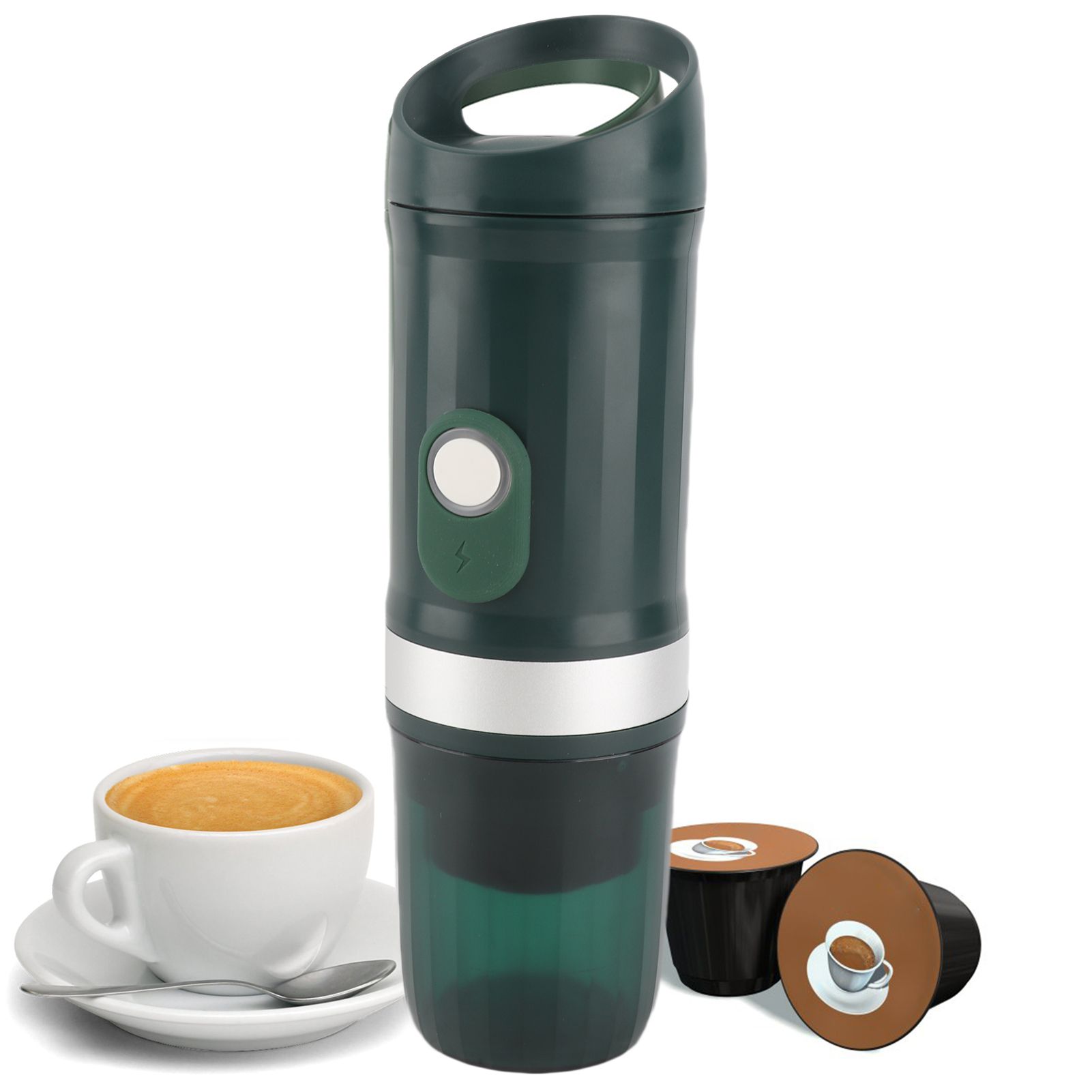 Portable Electric Espresso Coffee Machine Cordless Heat and Cold Brew 250mL view 4