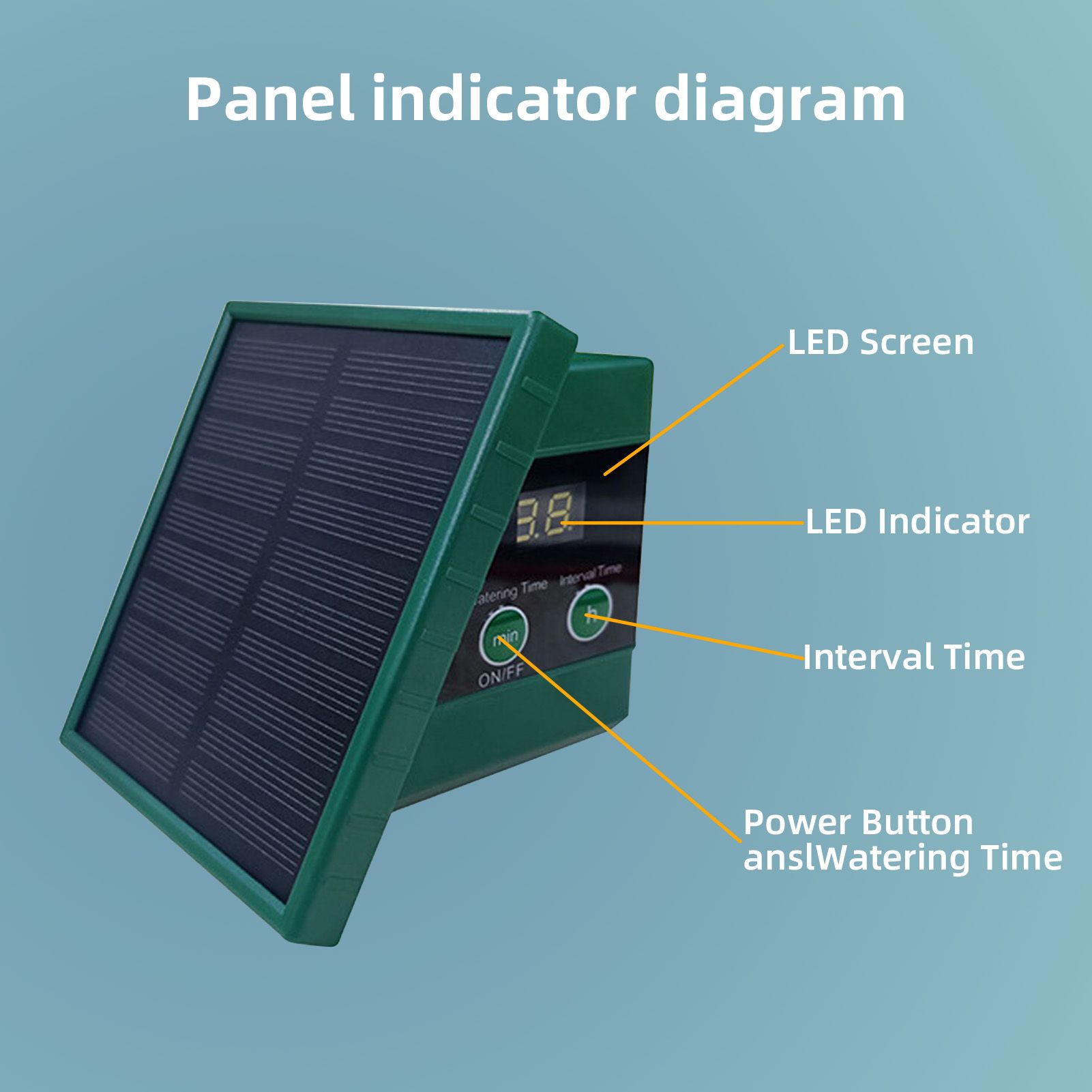 Solar Drip Irrigation System for Garden Digital Display Screen Automatic view 6