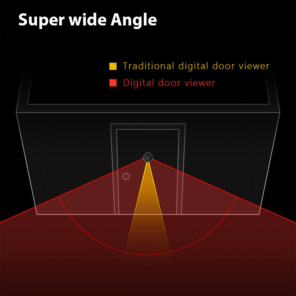 Digital Door Viewer Front Door Peephole Camera 2.8-inch Color Display Screen view 6