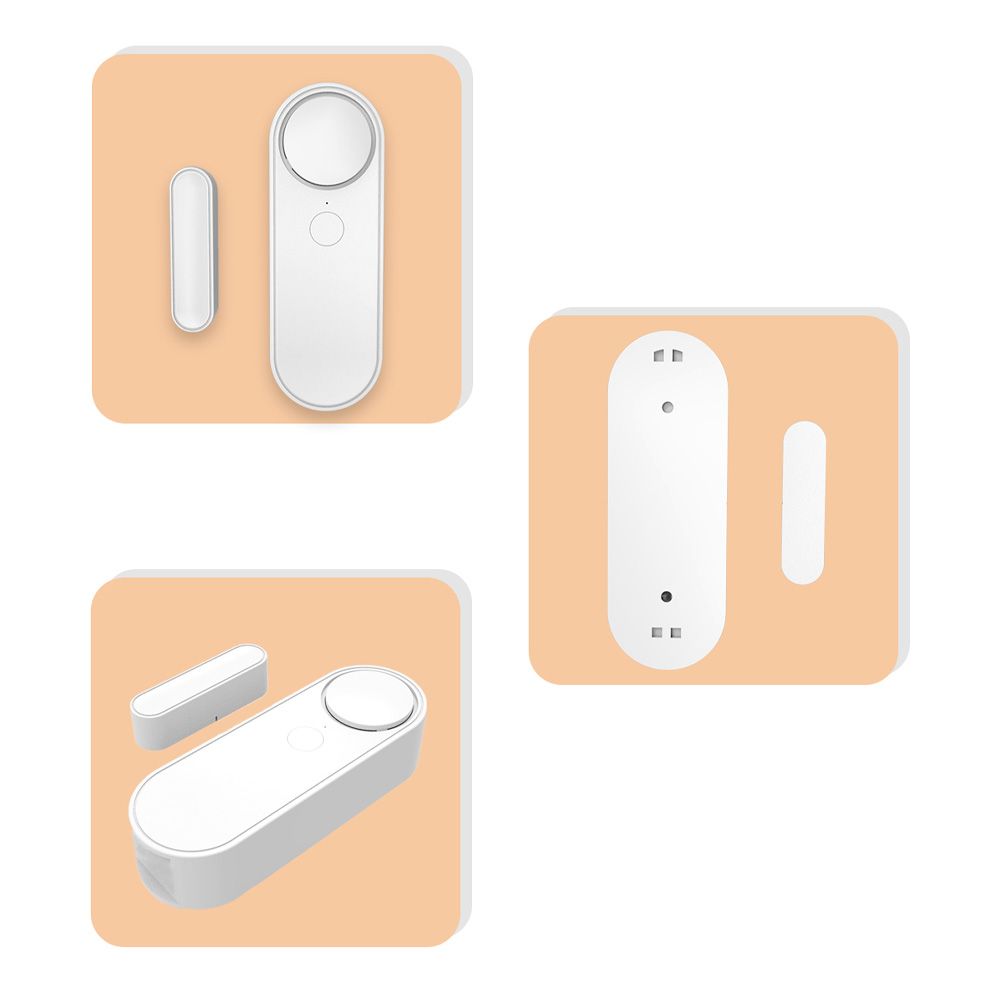 1 Pack Mini Door Window Alarm Home Security TY APP 2.4G WIFI Wireless Magnetic view 8