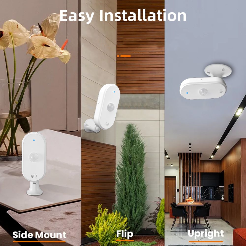 WiFi PIR Motion Sensor Wireless Security Alarm Infrared Movement Detector view 8