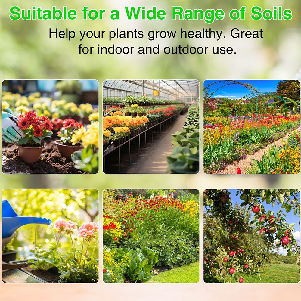 Soil Moisture Meter Smart Plant Water Sensor Temperature and Humidity Alarm view 10