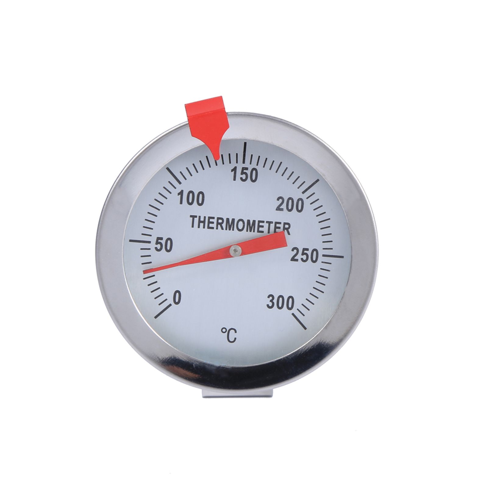 12" Long Stainless Steel Cooking Probe Thermometer with Clip for Food Meat view 12