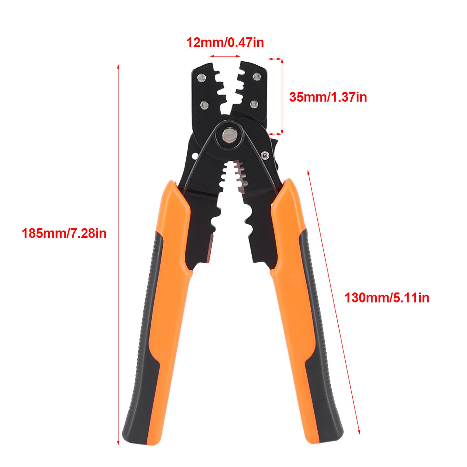 Multi functional Wire Cable Stripper Stripping Crimping Pliers Electrician view 9