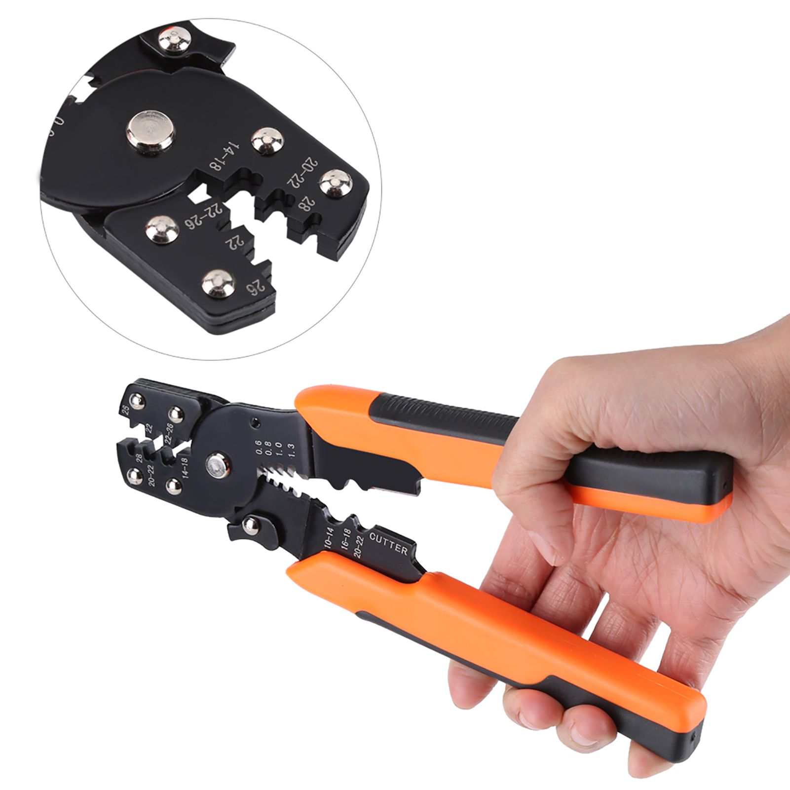 Multi functional Wire Cable Stripper Stripping Crimping Pliers Electrician view 10