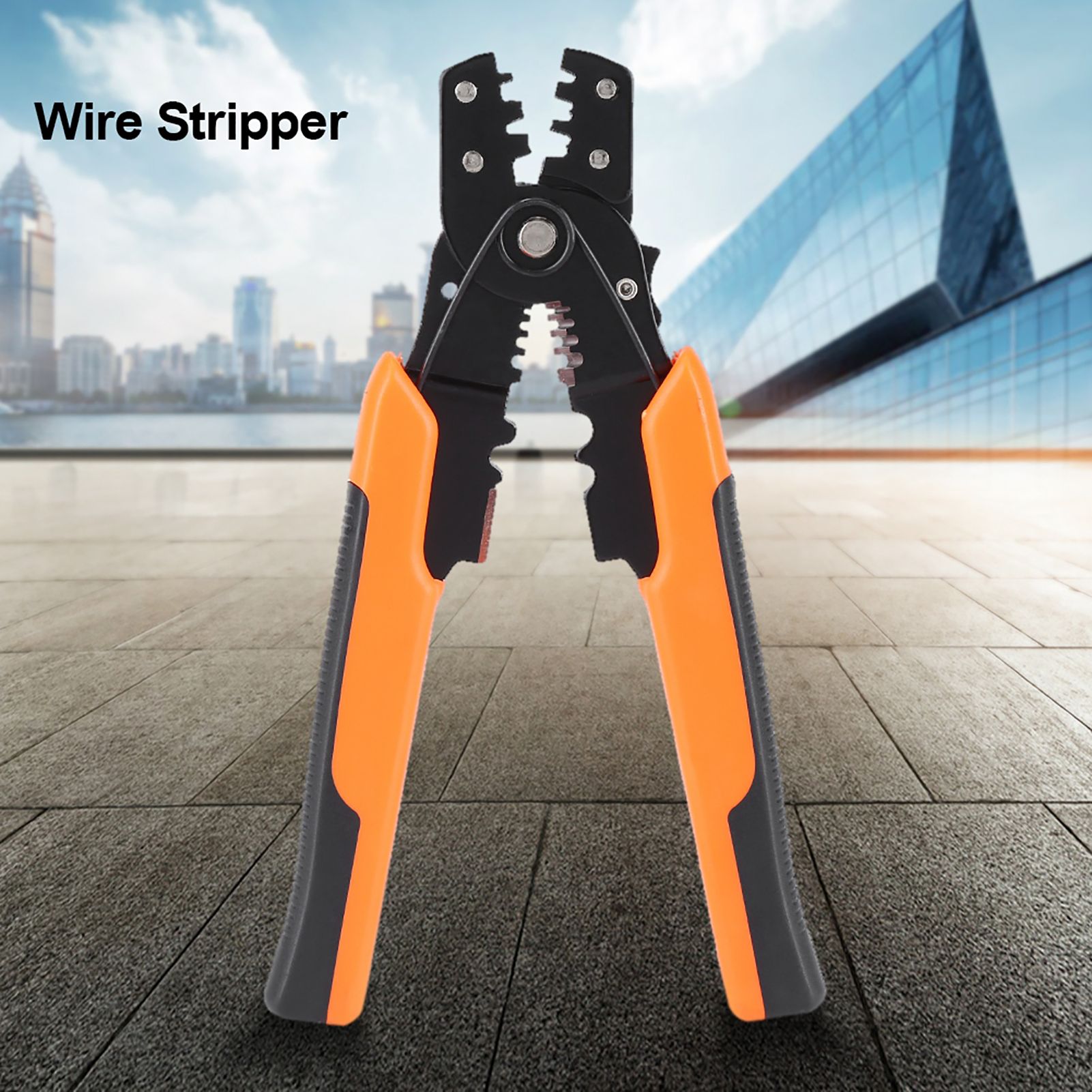 Multi functional Wire Cable Stripper Stripping Crimping Pliers Electrician view 12
