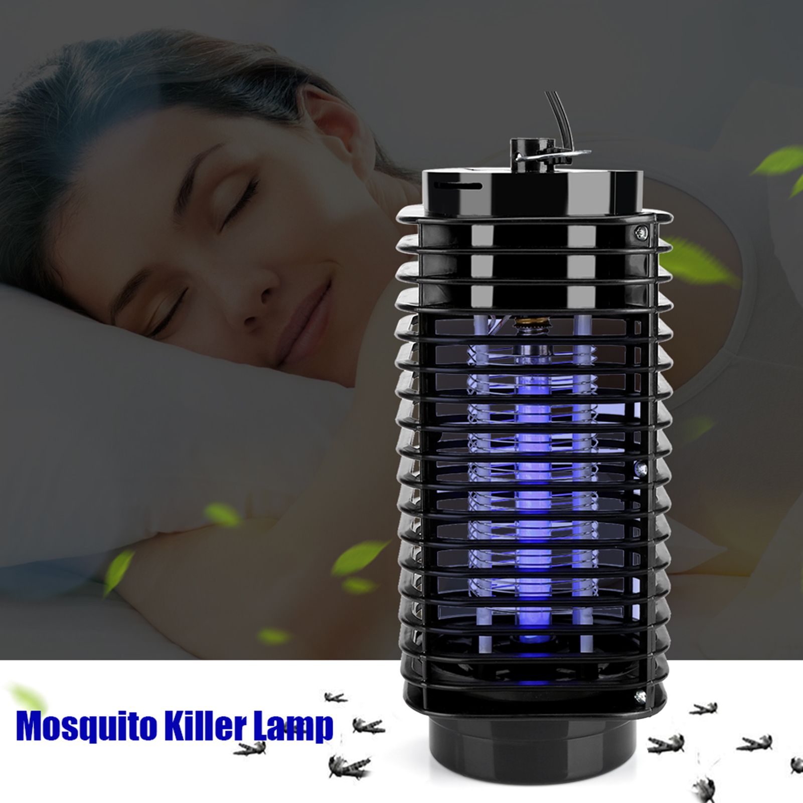 Electronic Mosquito Fly Bug Pest Killer Light Lamp Quiet and High Efficient