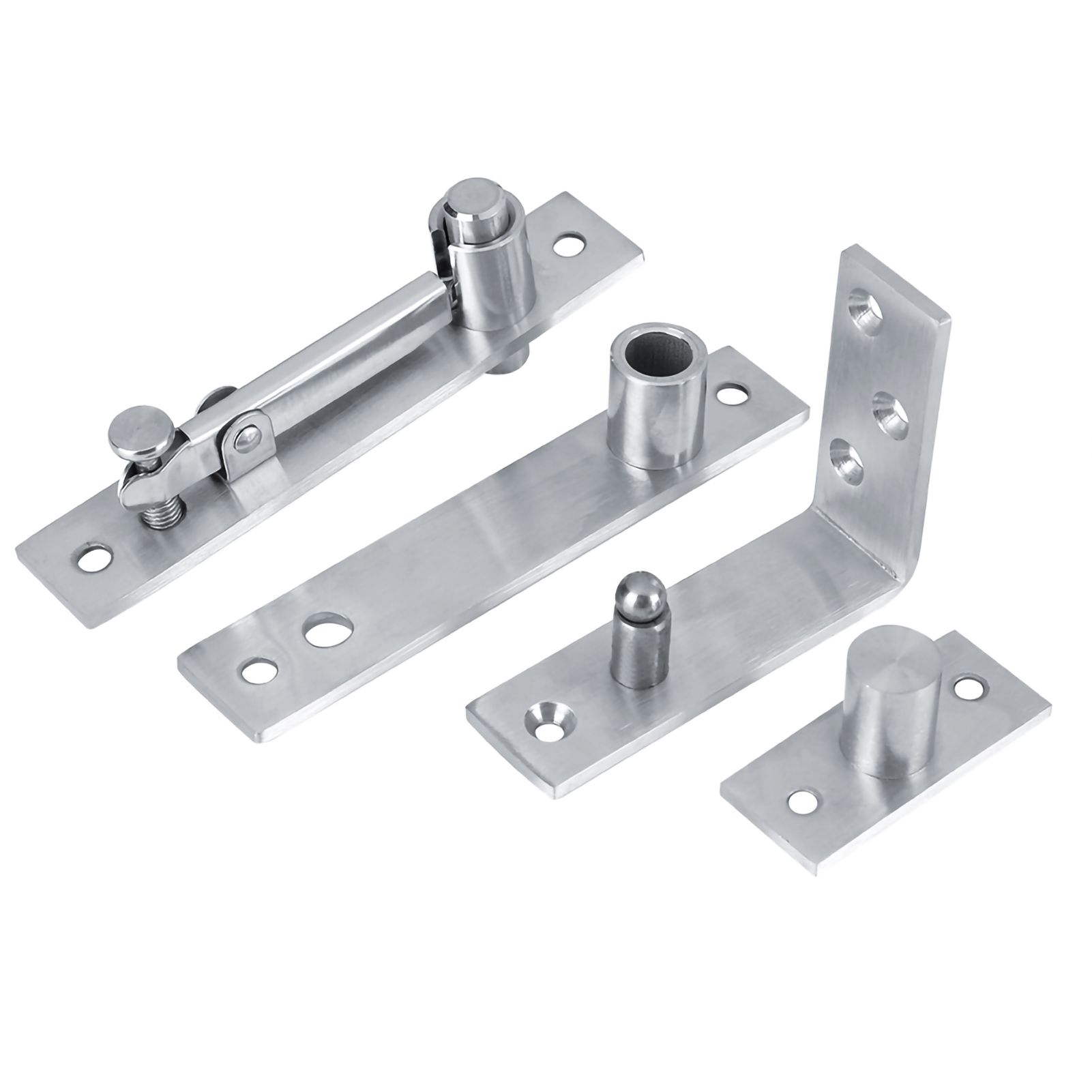 360 Degree Stainless Steel Door Pivot Hinge Tall Building Rotary Door — image 1
