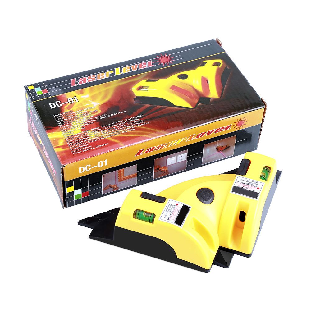 Right Angle 90 Degree Vertical Horizontal Line Laser Level Projection Layout Tool view 2