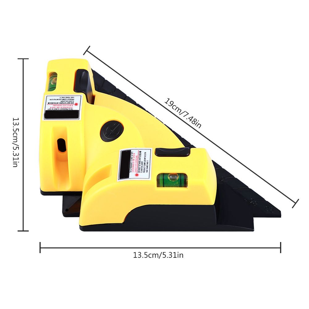 Right Angle 90 Degree Vertical Horizontal Line Laser Level Projection Layout Tool view 4