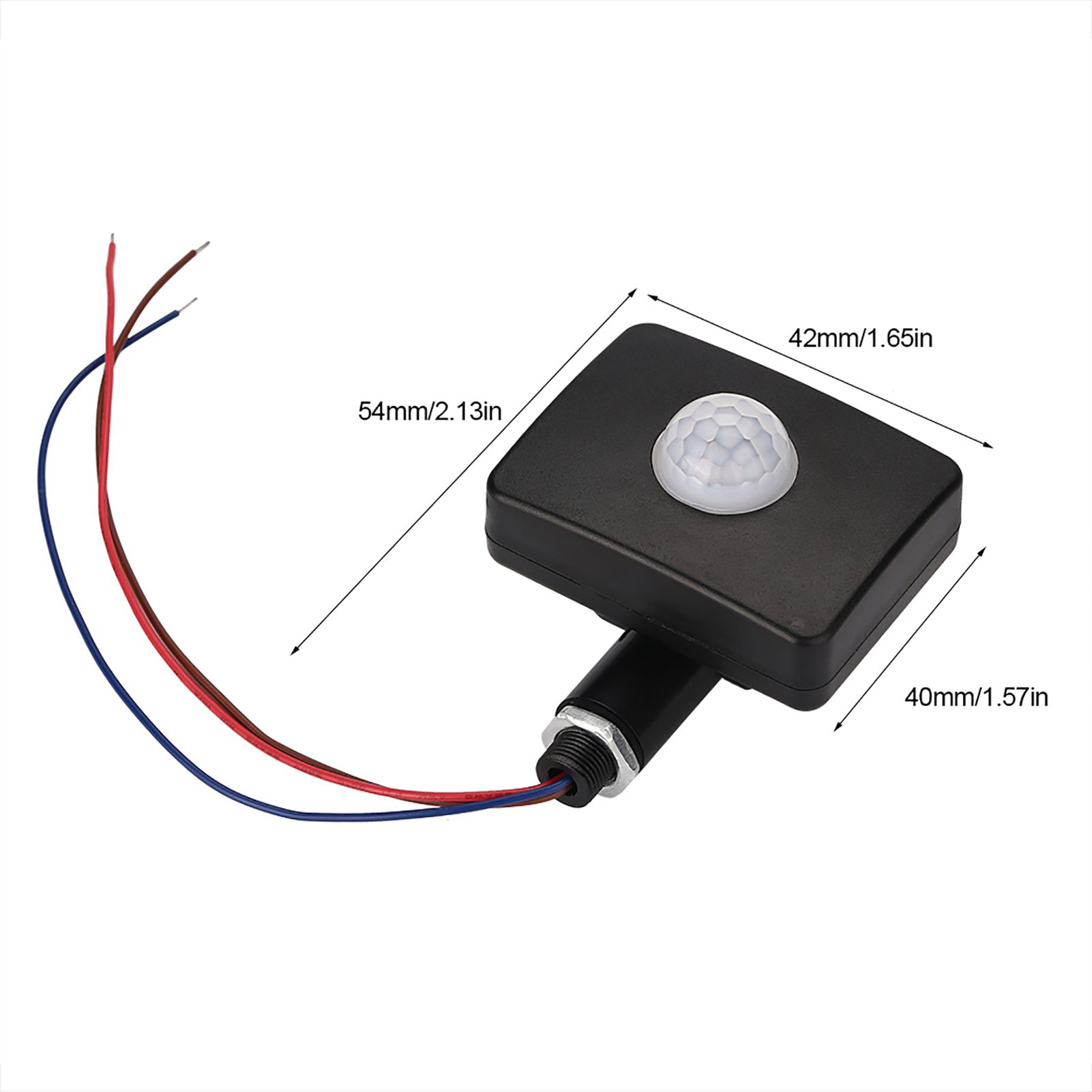 90~250V PIR Body Motion Infrared Sensor Light Bulb Switch Automatic On/Off for view 4