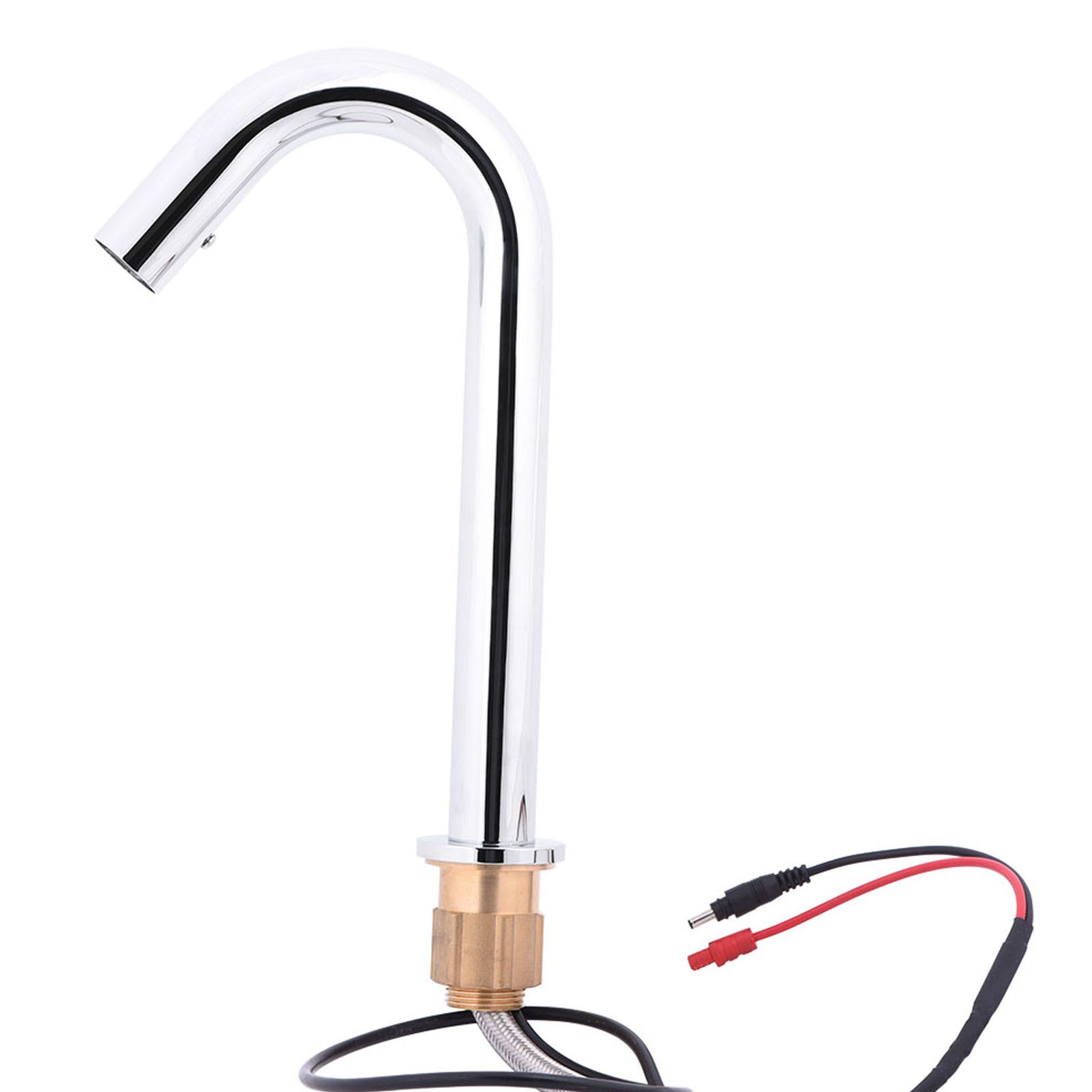 Brass Automatic Infrared Sensor Faucet Water Tap with Hose for Bathroom Basin view 9
