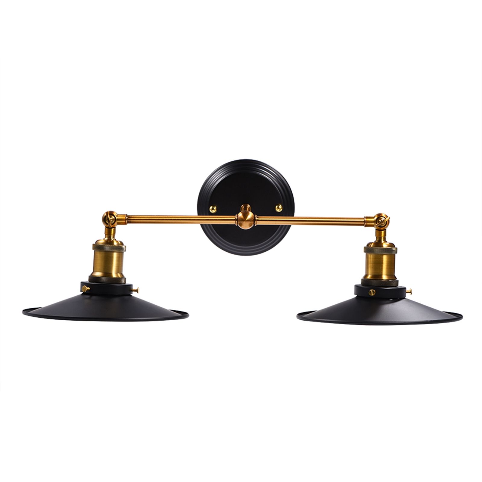 Vintage Industrial E27 Wall Light Lamp Holder with Lampshade for Home Hotel view 5