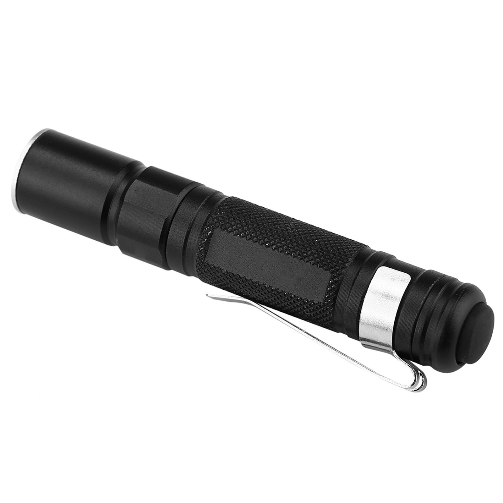 Mini Portable LED Pen Clip Flashlight Telescopic Zoom Light Torch Lamp for view 5