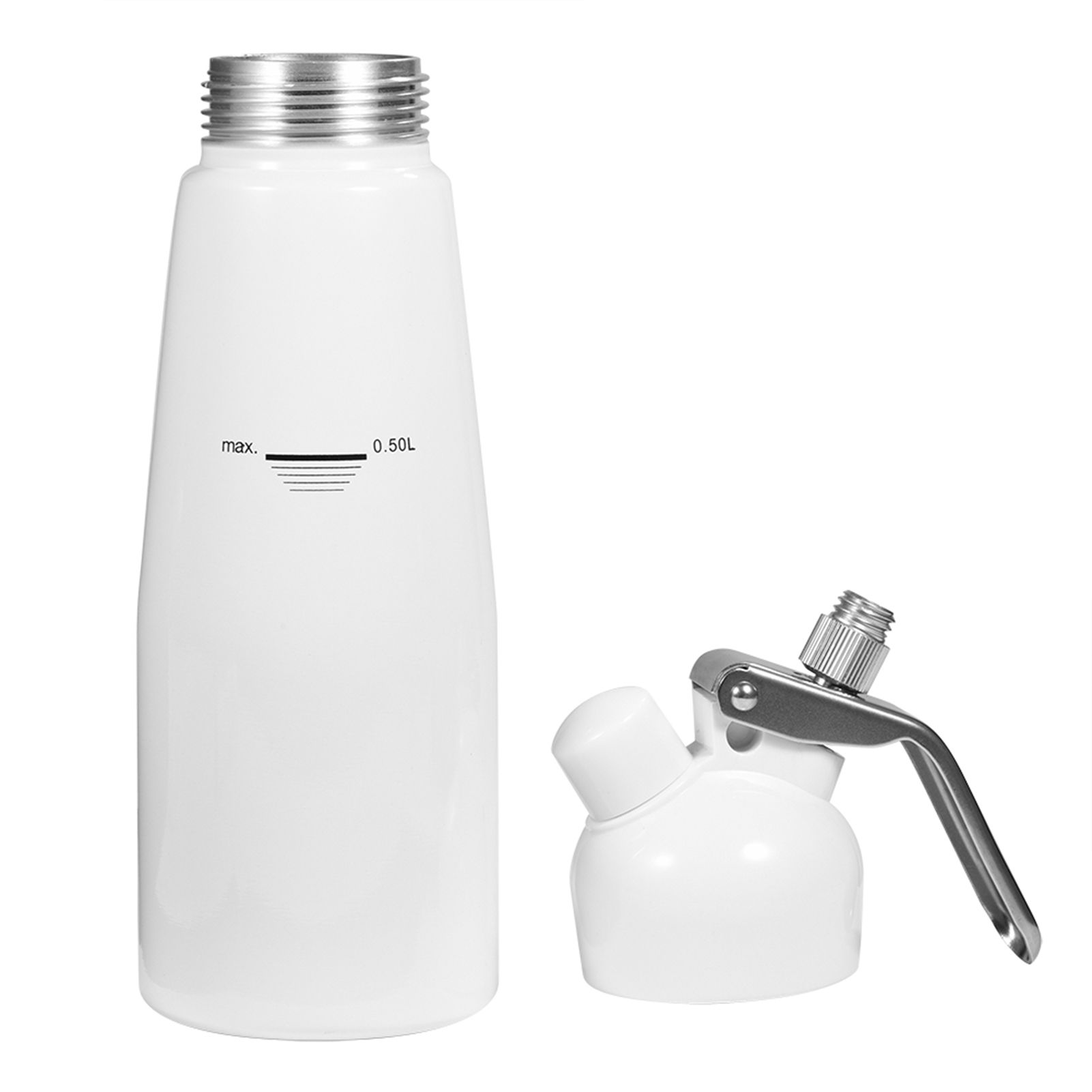 500mL Aluminum Whipped Dessert Cream Butter Dispenser Whipper Foam Maker with view 8