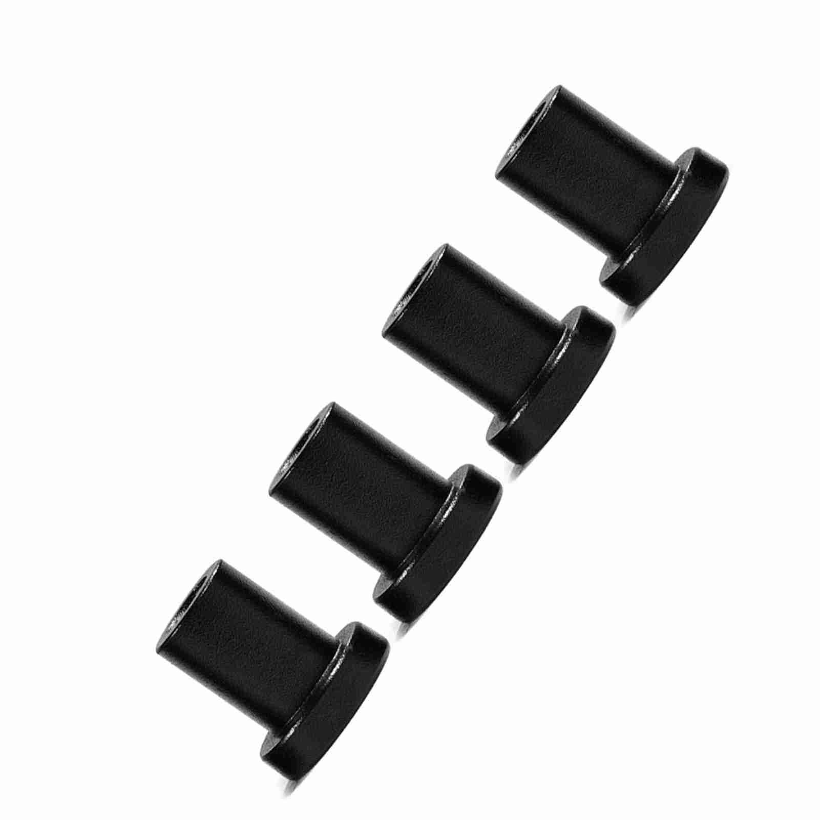4Pcs Sliding Barn Door Hardware Wall Track Spacers Carbon Steel Connector view 5