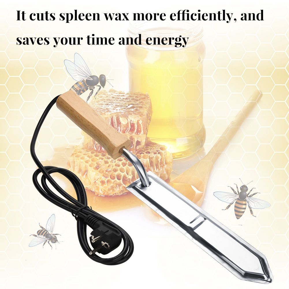 Electric Uncapping Knife Honey Cutter Scraper Bee Extractor Beekeeping Tools view 3