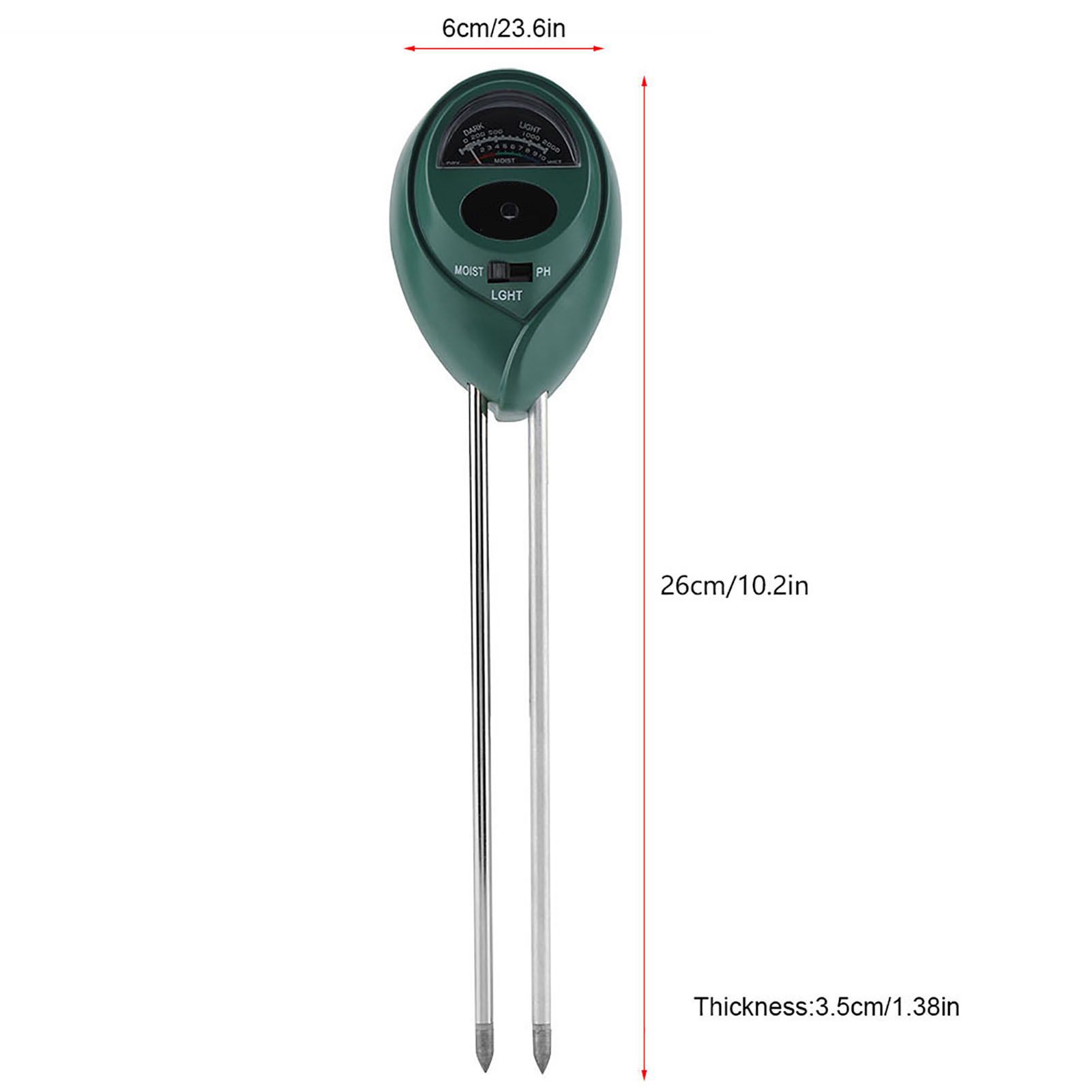 3 in 1 Moisture Sensor Meter Soil Water Monitor Hydrometer Farming Plant view 6