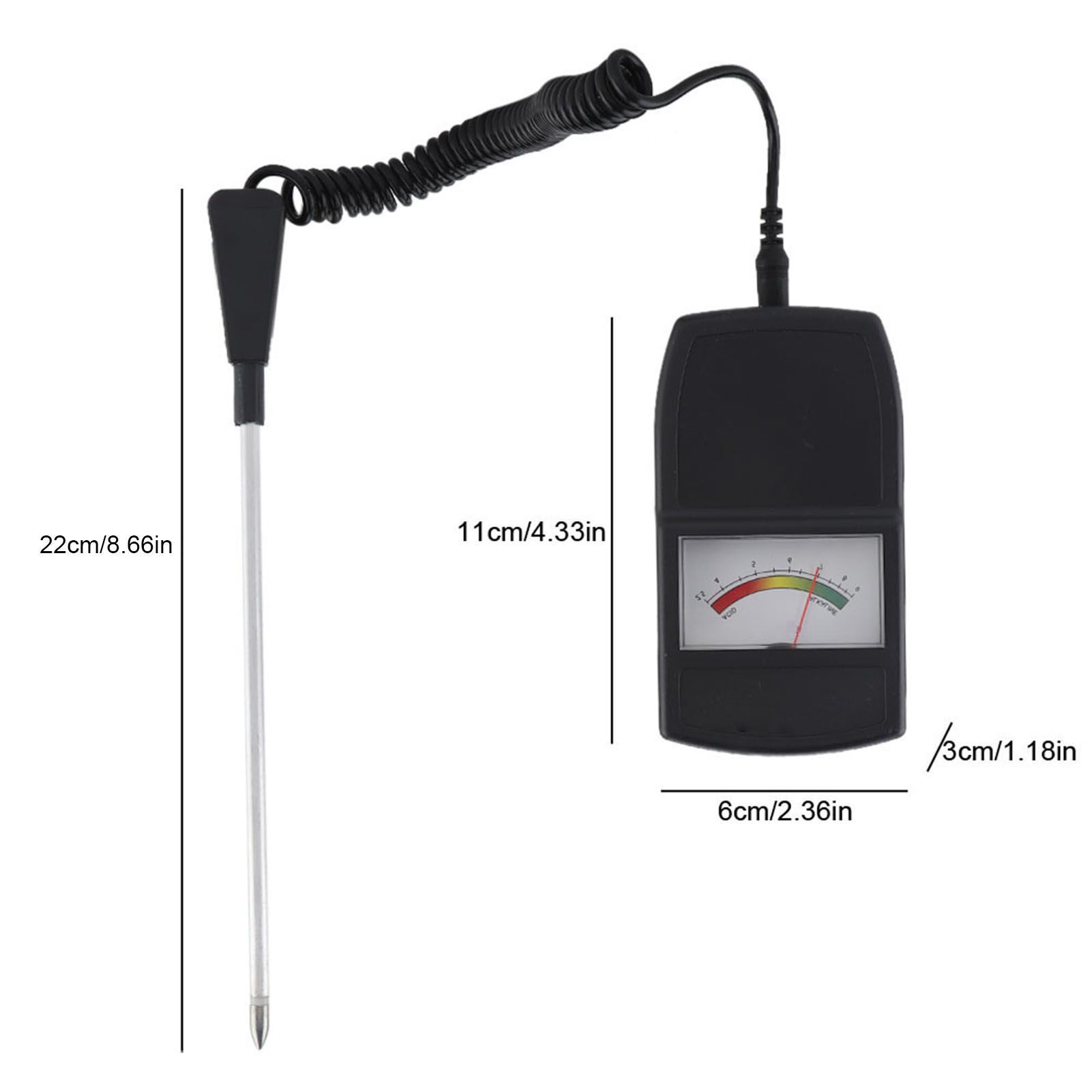 Compact Lightweight Soil pH Level Tester for Plants Crops Flowers Vegetable view 5