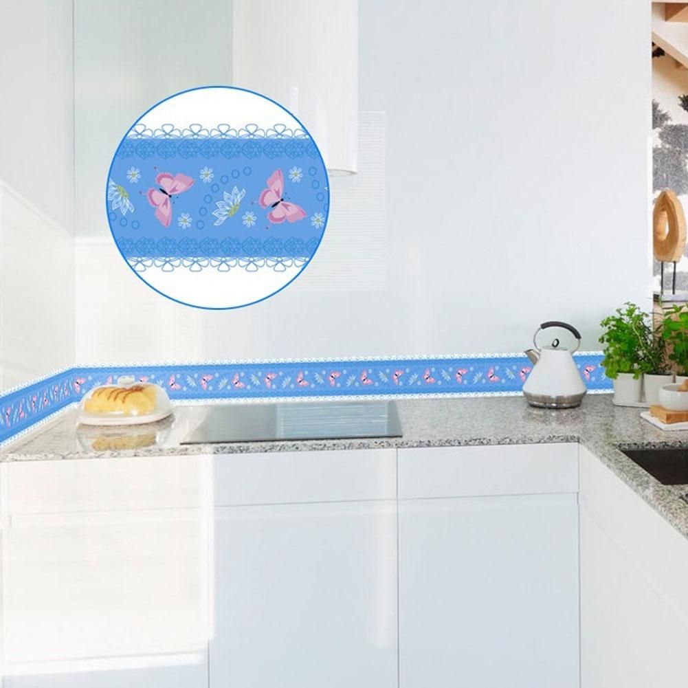 1 Roll of Adhesive Wall Sticker Waterproof Bedroom Beautiful Butterfly Home