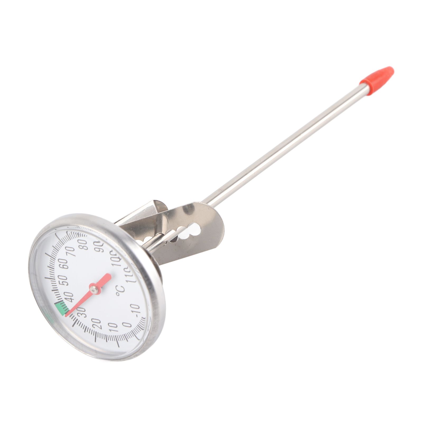 Stainless Steel Milk Thermometer ‑10~110℃ Easy to Clean Coffee Frothing view 2