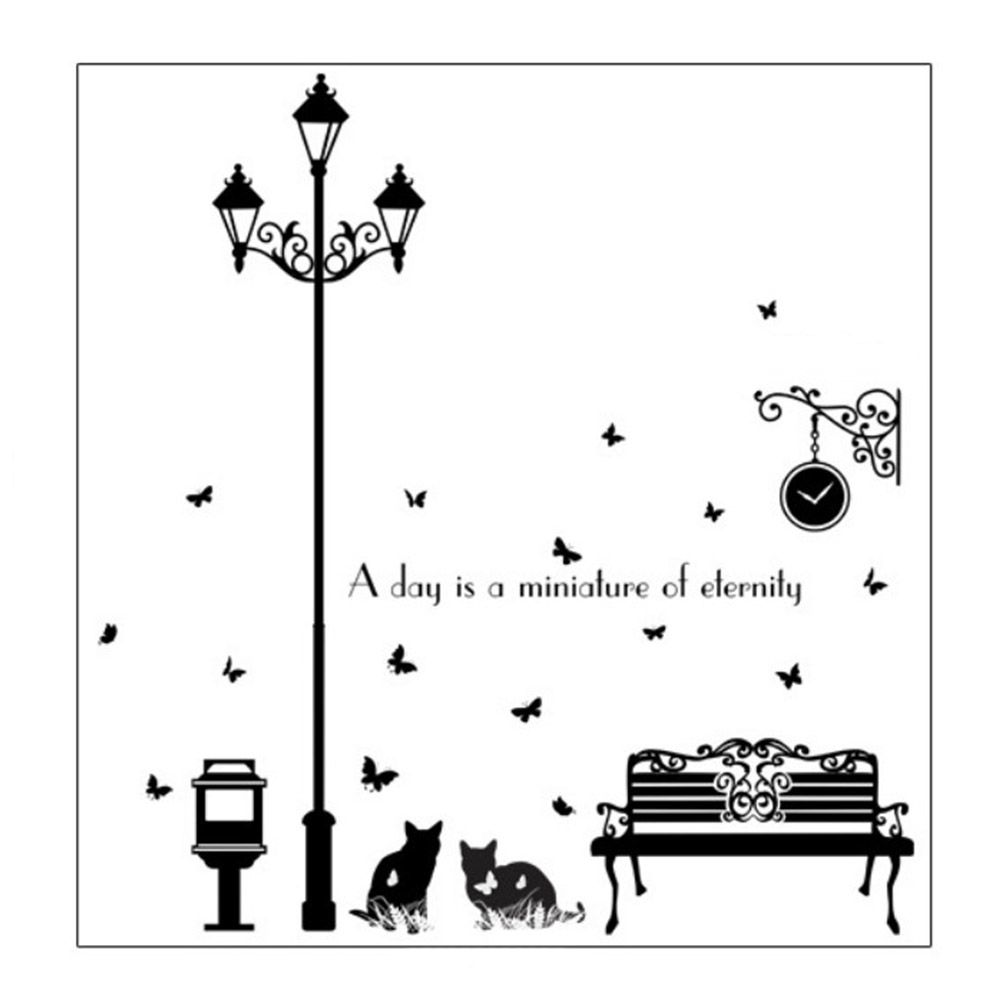 Beautiful Cartoon Wall Decal Interesting Bedroom Children's Room Living Room view 2