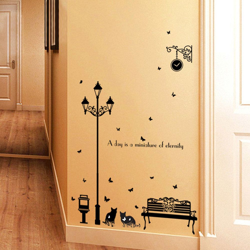 Beautiful Cartoon Wall Decal Interesting Bedroom Children's Room Living Room view 3