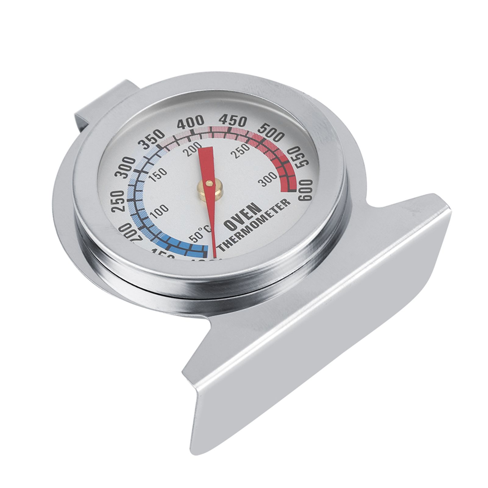 Stainless Steel Pointer Dial Oven Thermometer Food Meat Temperature Gauge view 4