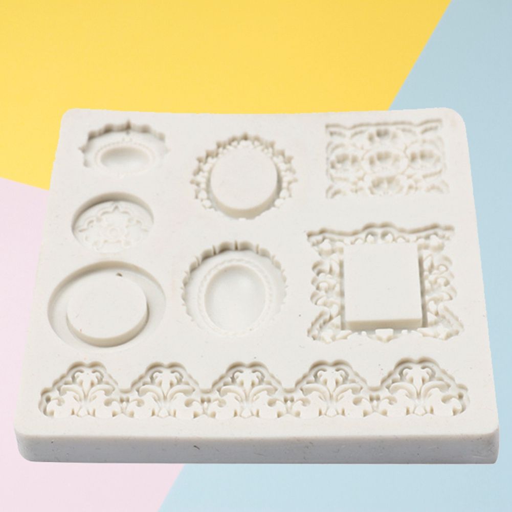 Silicone Cake Mold Vintage Flower Pattern Pudding Desserts Baking DIY Mold view 5